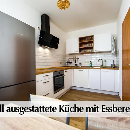 Stadtperle Am Plaetschernden Wasser - 50m2 2r Malerische In Lage Appartement Erfurt